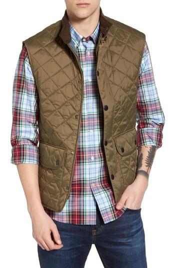 Men's Barbour Lowerdale Quilted Vest - Green