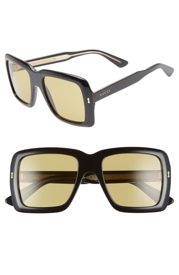 Men's Gucci 53mm Square Sunglasses -