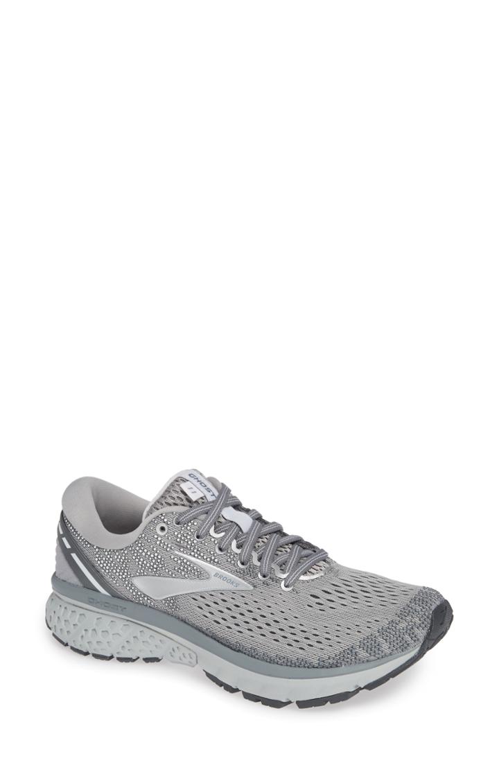 Women's Brooks Ghost 11 Running Shoe .5 B - Grey