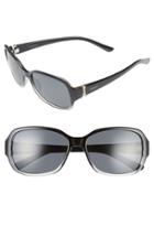 Women's Polaroid Eyewear 56mm Polarized Sunglasses - Grey/ Grey Polarized