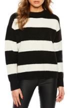 Women's Bardot Stripe Boxy Sweater