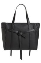 Allsaints Cami East/west Leather Tote - Black