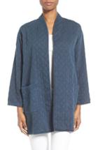 Women's Eileen Fisher Print Denim Jacket