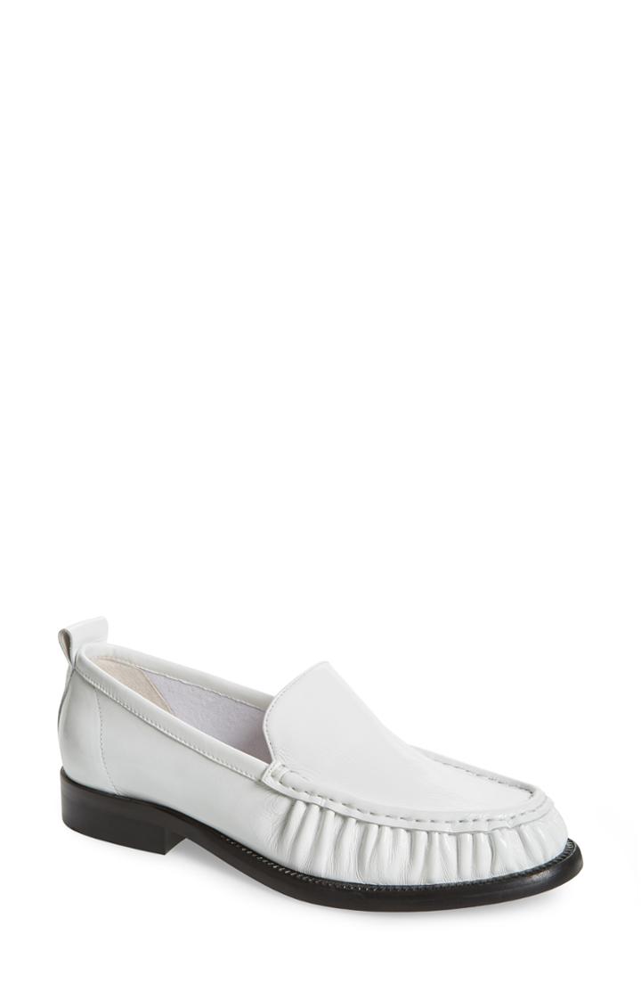 Women's Jeffrey Campbell Sattler Loafer .5 M - White