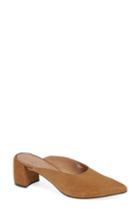 Women's Linea Paolo Zadie Pointy Toe Mule .5 M - Beige