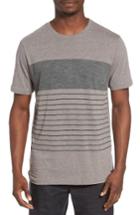 Men's Rvca Static Stripe Graphic T-shirt - Grey