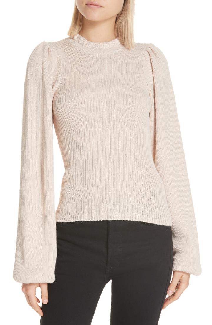 Women's Ulla Johnson Altair Alpaca & Silk Sweater - Ivory