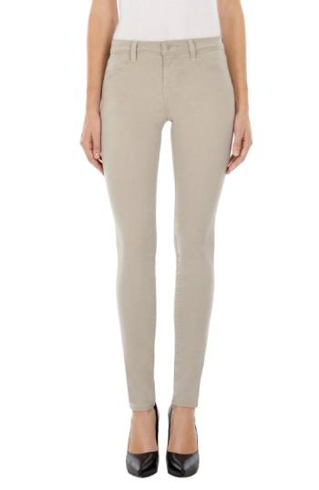 Women's J Brand High Waist Ankle Super Skinny Jeans - Beige