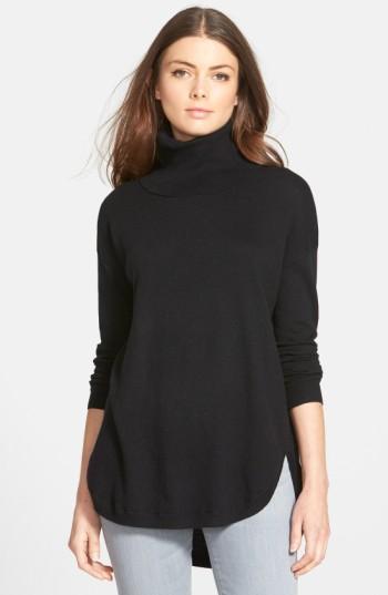 Women's Chelsea28 Turtleneck Sweater - Black