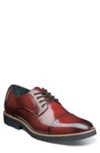 Men's Stacy Adams Barcliff Cap Toe Derby W - Red
