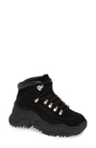 Women's Jeffrey Campbell Debris Sneaker Boot .5 M - Black
