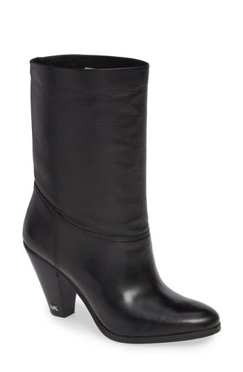 Women's Michael Michael Kors Divia Bootie .5 M - Black