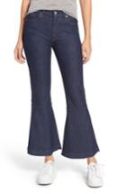 Women's 7 For All Mankind Priscilla High Waist Crop Flare Jeans - Blue