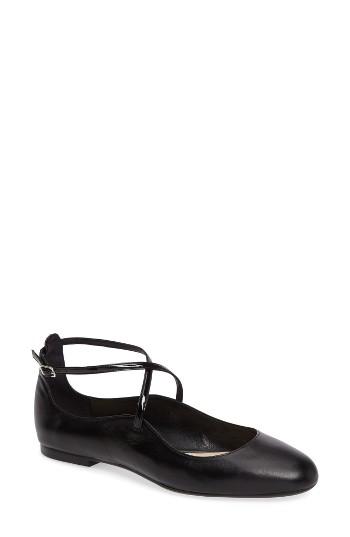 Women's L.k. Bennett Nessie Ankle Strap Flat