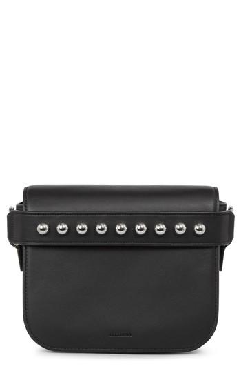 Allsaints Suzi Studded Leather Clutch - Black