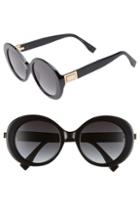Women's Fendi 52mm Round Sunglasses -