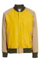 Men's Herschel Supply Co. Varsity Jacket, Size - Yellow