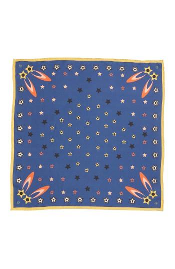 Women's Mcm Star-eyed Bunny Silk Scarf