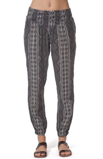 Women's Rip Curl Black Sands Beach Pants - Black