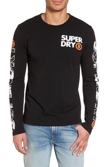 Men's Superdry Hyper T-shirt - Black