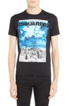 Men's Dsquared2 Picture Graphic T-shirt - Black