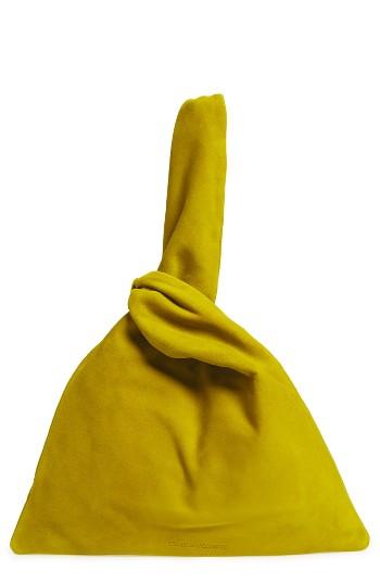 Creatures Of Comfort Small Suede Malia Bag - Green
