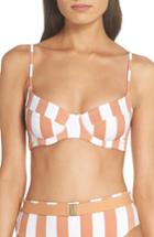 Women's Onia Lydia Underwire Bikini Top - Beige