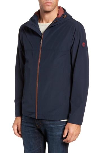 Men's Timberland Ragged Mountain Packable Waterproof Jacket - Blue