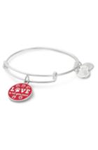 Women's Alex And Ani Love Is All You Need Expandable Charm Bangle