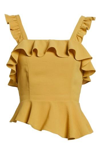 Women's Chriselle X J.o.a. Asymmetrical Peplum Top