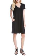 Women's Karen Kane Quinn Pocket Shift Dress - Black