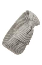 Women's Kate Spade New York Bow Knit Headband - Grey