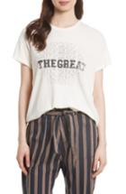 Women's The Great. The Boxy Graphic Tee - Ivory