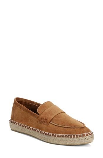 Women's Vince Daria Espadrille Loafer M - Brown