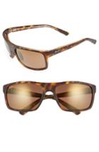 Men's Maui Jim Byron Bay 62mm Polarized Sunglasses - Matte Tortoise/ Bronze