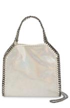 Stella Mccartney Mini Falabella - Holograph Faux Leather Crossbody Bag -