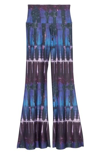 Women's Onzie Flare Leg Yoga Pants, Size Xs - Blue