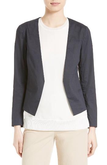 Women's Theory Benefield Linen Blend Jacket
