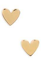 Women's Madewell Vermeil Heart Stud Earrings
