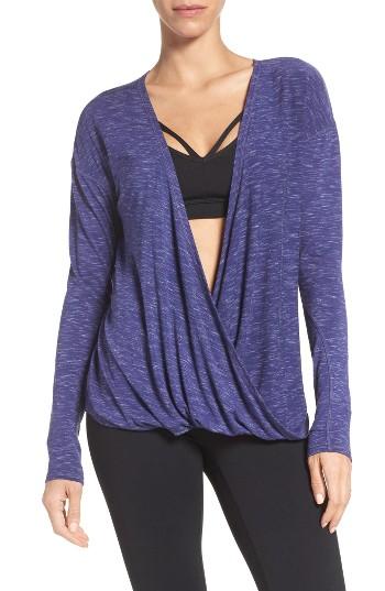 Women's Zella Drishti Wrap Top - Blue
