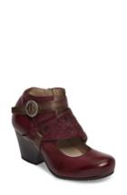 Women's Miz Mooz Dale Embossed Mary Jane Bootie M - Purple