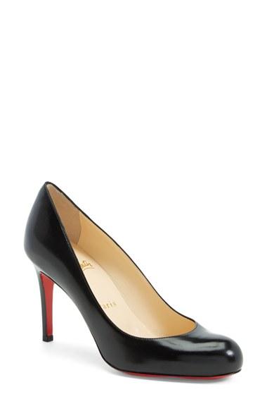 Women's Christian Louboutin Simple Pump Us / 38eu - Black