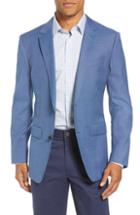 Men's Bonobos Jetsetter Trim Fit Stretch Solid Wool Suit Jacket S - Blue