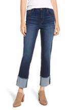 Women's 1822 Denim Cuffed Straight Leg Jeans - Blue