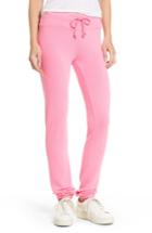 Women's Dream Scene Skinny Track Pants, Size - Pink