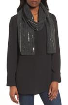 Women's Michael Michael Kors Vertical Paillette Muffler, Size - Grey