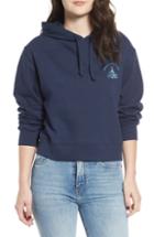 Women's Sub Urban Riot Smooth Sailing Crop Hoodie - Blue