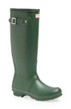 Women's Hunter 'original ' Rain Boot, Size 11 M - Green