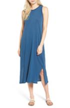 Women's Current/elliott The Perfect Muscle Tee Dress - Blue