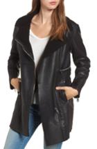 Women's Vigoss Longline Moto Jacket - Black